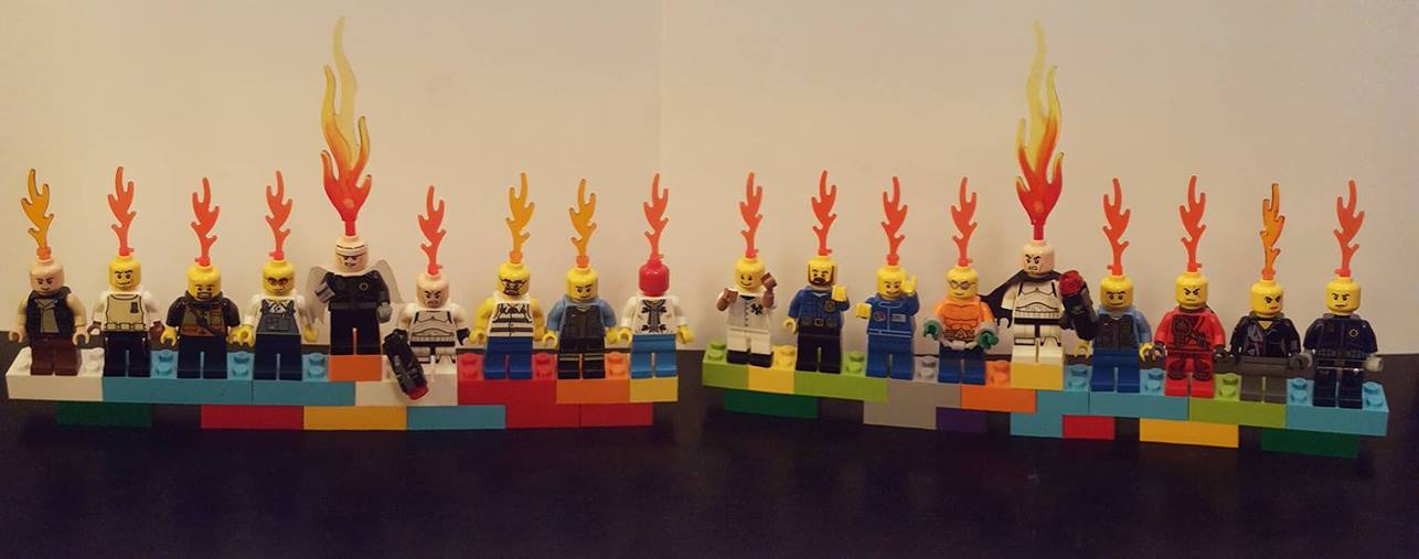 Lego menorah